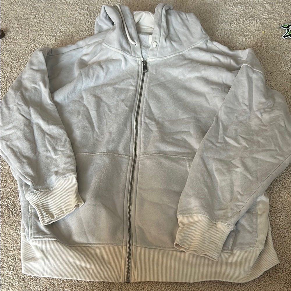 Aeropostale Light Gray Hoodie